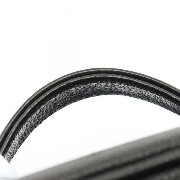 CHANEL Black Caviar Leather Logo Vanity Bag - Picture 8 of 11